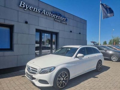 Hvid Brugt 2015 Mercedes C350e Stationcar | 269.900 kr.