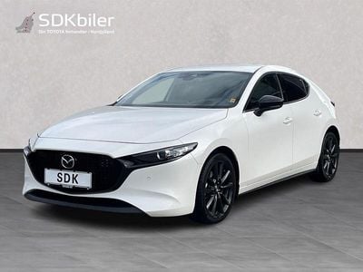 Hvid Brugt 2022 Mazda 3 Homura-Line Hatchback | 234.900 kr.