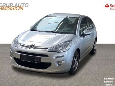 Sølvmetal Brugt 2016 Citroën C3 Feel Hatchback | 39.900 kr. (Dyr)
