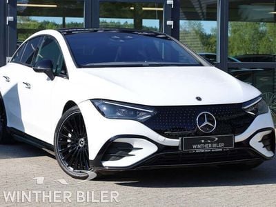 Hvid Brugt 2023 Mercedes EQE300 AMG line Sedan | 549.900 kr. (Dyr)