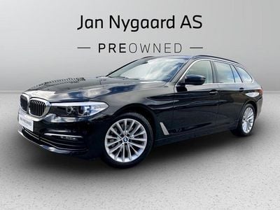 Sortmetal Brugt 2018 BMW 520 Stationcar | 349.000 kr.