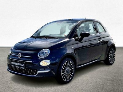 brugt Fiat 500 0,9 Beauty Black 80HK 3d A++