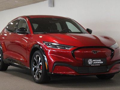 Rødmetal Brugt 2024 Ford Mustang Mach-E Extended Range SUV | 319.900 kr. (Lidt for dyr)