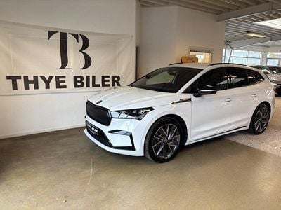Hvidmetal Brugt 2022 Skoda Enyaq iV SportLine SUV | 254.900 kr. (Fair pris)