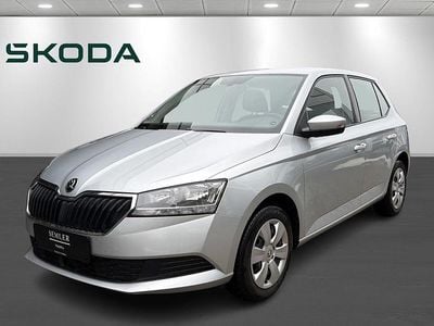 Brugt Skoda Fabia Ambition 95 HK (69 kW) 2020 Sølvmetal Hatchback