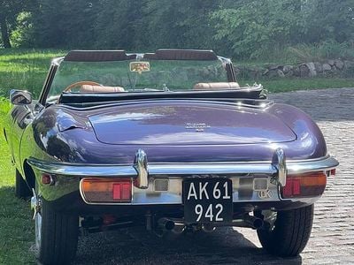 Lilla/violet Brugt 1969 Jaguar E-Type S Cabriolet | 525.000 kr.