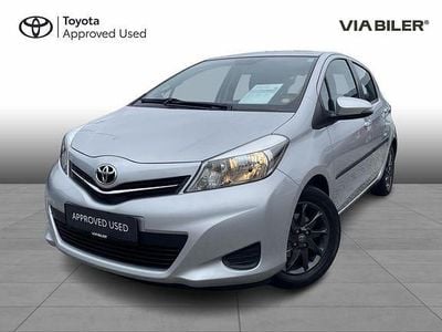 Bordeaux metal Brugt 2012 Toyota Yaris Touch Hatchback | 74.900 kr. (Dyr)