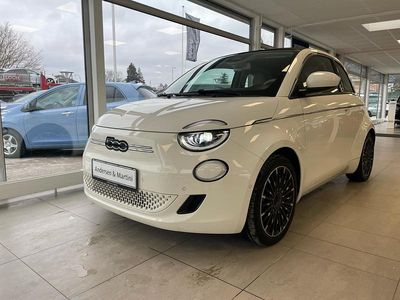 Brugt Fiat 500e La Prima 86 kW (118 HK) 2023 Icewhite Cabriolet
