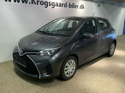 brugt Toyota Yaris Hybrid 15 Hybrid E-CVT 100HK 5d Trinl. Gear