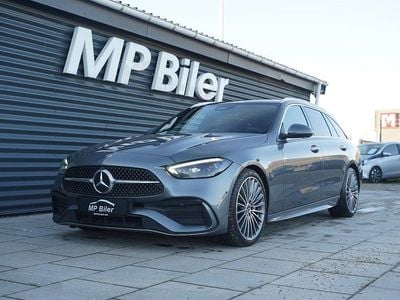 Gråmetal Brugt 2022 Mercedes C300 Premium Stationcar | 469.900 kr.