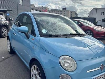 Blå Brugt 2010 Fiat 500 Hatchback | 28.900 kr.