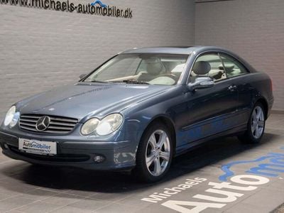 Blåmetal Brugt 2003 Mercedes CLK320 Avantgarde Coupe | 89.900 kr.