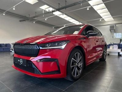 Mørkrødmetal Brugt 2021 Skoda Enyaq iV SportLine SUV | 281.999 kr. (God pris)