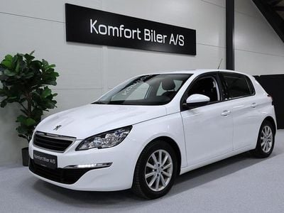 Hvid Brugt 2015 Peugeot 308 Active Hatchback | 78.900 kr. (Fair pris)