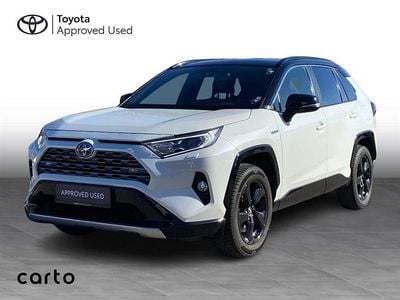 Brugt Toyota RAV4 Hybrid H3 Style 218 HK (160 kW) 2020 2qj070 pearl white/218attitu SUV