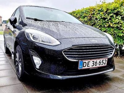 Brugt Ford Fiesta 101 HK (74 kW) 2017 Sort Hatchback