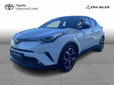 Pearl white/ black Brugt 2019 Toyota C-HR Multidrive S SUV | 159.900 kr. (Fair pris)