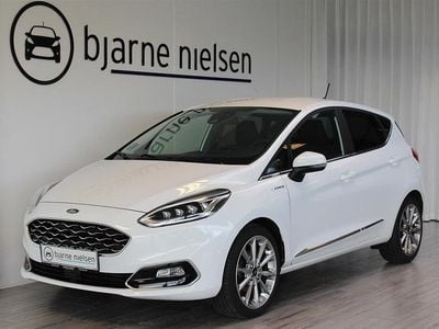 Hvid Brugt 2018 Ford Fiesta Vignale Hatchback | 99.900 kr. (Fair pris)