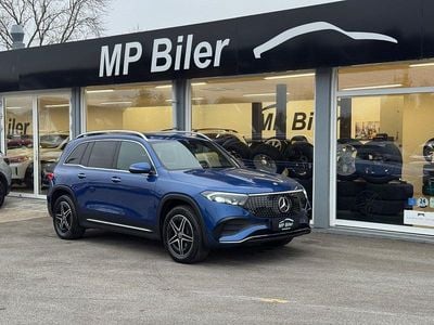 Blåmetal Brugt 2024 Mercedes EQB300 AMG line SUV | 329.700 kr. (God pris)