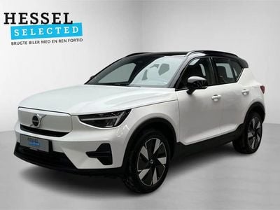 Crystal white metallic Brugt 2024 Volvo XC40 Plus SUV | 304.900 kr. (Super pris)