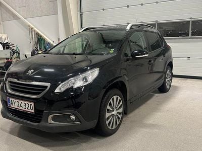 Brugt Peugeot 2008 Allure Sky 82 HK (60 kW) 2015 Sort SUV