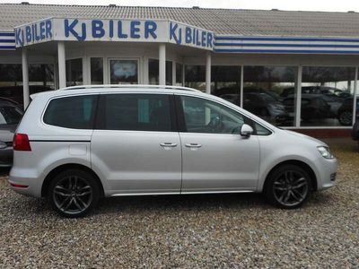 brugt VW Sharan 2,0 TDi 177 Highline DSG BMT 7prs