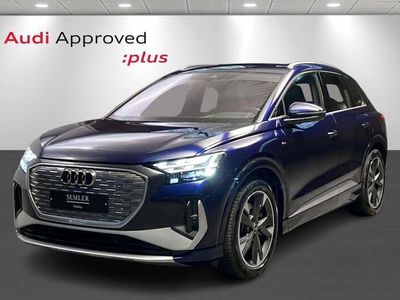 Blåmetal Brugt 2024 Audi Q4 e-tron Advanced SUV | 434.900 kr. (Lidt for dyr)