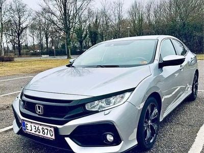 Brugt Honda Civic 126 HK (92 kW) 2019 Grå Hatchback