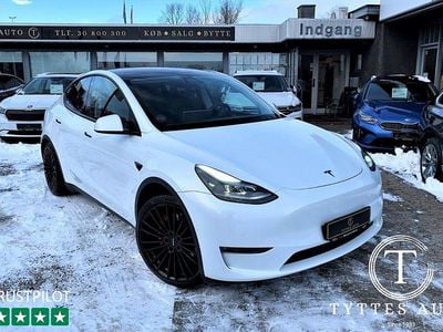 Perlemorshvid Brugt 2022 Tesla Model Y Performance SUV | 284.800 kr. (Fair pris)