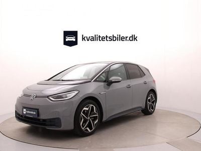 Grå Brugt 2021 VW ID.3 Pro Performance Hatchback | 174.900 kr. (God pris)
