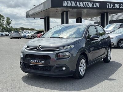 Gråmetal Brugt 2017 Citroën C3 Feel Hatchback | 54.900 kr. (Fair pris)