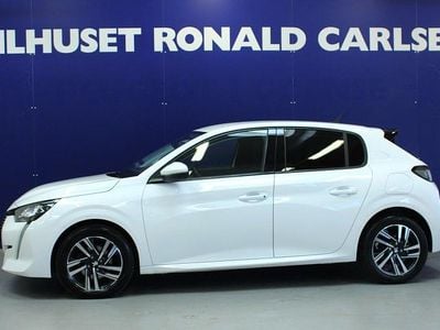 Hvid Brugt 2021 Peugeot 208 Allure+ Hatchback | 144.900 kr. (Fair pris)