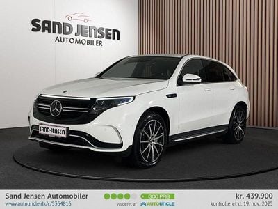Hvid Brugt 2023 Mercedes EQC400 AMG line SUV | 439.900 kr. (God pris)