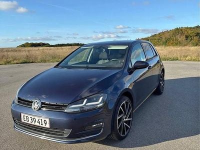 Brugt VW Golf VII Allstar 125 HK (91 kW) 2017 Blå Hatchback