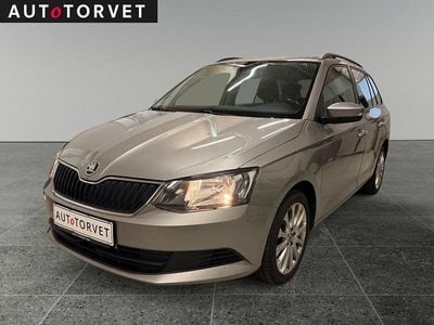 Champagnemetal Brugt 2017 Skoda Fabia Ambition Stationcar | 69.700 kr. (God pris)