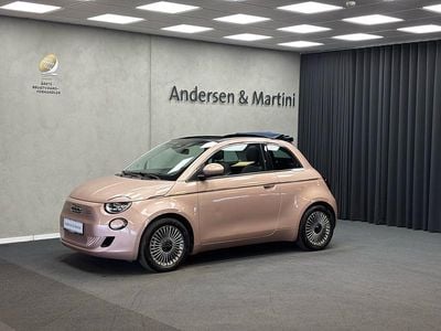 Rosegold Brugt 2024 Fiat 500e Icon Cabriolet | 174.800 kr. (Dyr)