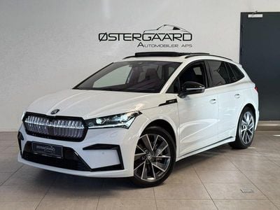 Hvid Brugt 2025 Skoda Enyaq iV SportLine SUV | 384.700 kr. (Fair pris)