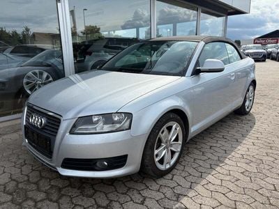 Sølvmetal Brugt 2010 Audi A3 Cabriolet Ambition Cabriolet | 79.900 kr.