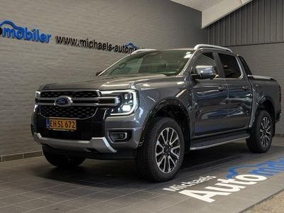 Gråmetal Brugt 2025 Ford Ranger Platinum Afhentning | 449.900 kr.