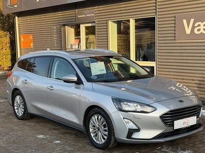 Sølvmetal Brugt 2021 Ford Focus Titanium Stationcar | 124.900 kr. (Super pris)