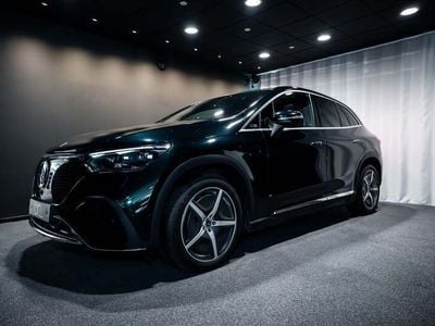 Farve: grønmetal Brugt 2023 Mercedes EQE350 Premium SUV | 689.900 kr. (Lidt for dyr)