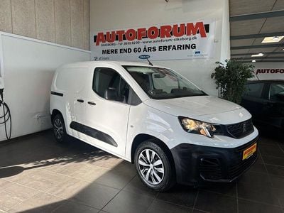 Hvid Brugt 2020 Peugeot Partner MPV | 104.900 kr.