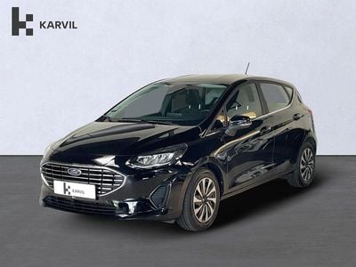 Agate black Brugt 2022 Ford Fiesta Titanium Hatchback | 184.900 kr. (Dyr)