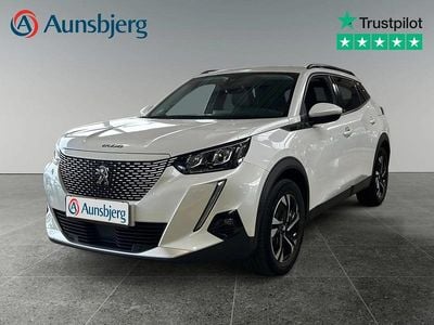 Hvid metal Brugt 2021 Peugeot e-2008 Allure SUV | 127.500 kr. (Fair pris)