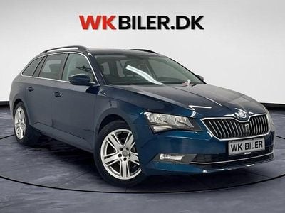 Mørkblåmetal Brugt 2018 Skoda Superb Active Stationcar | 129.900 kr. (Super pris)