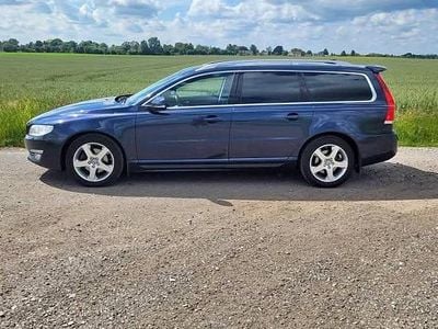 Blå Brugt 2014 Volvo V70 Stationcar | 198.000 kr.