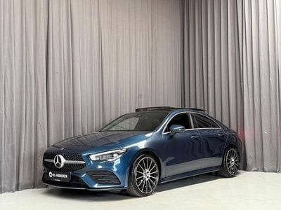 Blåmetal Brugt 2020 Mercedes CLA220 AMG line Sedan | 319.900 kr.