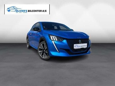 Blå Brugt 2021 Peugeot e-208 GT Hatchback | 142.900 kr. (Fair pris)