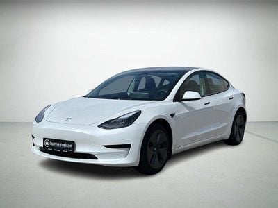 Hvid Brugt 2022 Tesla Model 3 Standard Range Sedan | 199.900 kr. (Fair pris)