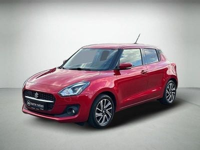 Rødmetal Brugt 2021 Suzuki Swift Exclusive Hatchback | 138.900 kr. (God pris)
